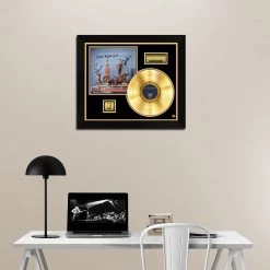 RARE-T Limited Edition Frames Jimmy Eat World - Bleed American Gold LP Limited Signature Edition Studio Licensed Custom Frame