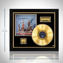 RARE-T Limited Edition Frames Jimmy Eat World - Bleed American Gold LP Limited Signature Edition Studio Licensed Custom Frame
