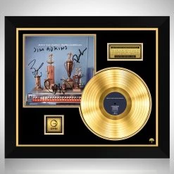 RARE-T Limited Edition Frames Jimmy Eat World - Bleed American Gold LP Limited Signature Edition Studio Licensed Custom Frame