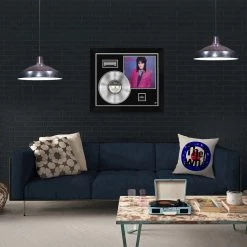 RARE-T Joan Jett & The Blackhearts - I Love Rock'N Roll Platinum LP Limited Signature Edition Studio Licensed Custom Frame