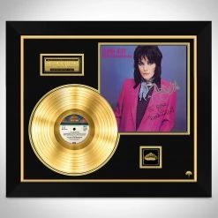 RARE-T Joan Jett & The Blackhearts I Love Rock'N Roll Gold LP Limited Signature Edition Studio Licensed Custom Frame Limited Edition Frames