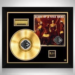 RARE-T Jodeci - Diary Of A Mad Band Gold LP Limited Signature Edition Studio Licensed Custom Frame Limited Edition Frames