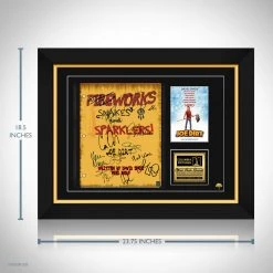 RARE-T Limited Edition Frames Joe Dirt Transcript Limited Signature Edition Studio Licensed Custom Frame