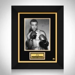 RARE-T Joe Louis Memorial Photo Limited Signature Edition Licensed Custom Frame