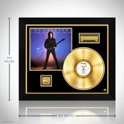 RARE-T Joe Satriani - Flying In A Blue Dream Gold LP Limited Signature Edition Studio Licensed Custom Frame