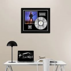 RARE-T Limited Edition Frames Joe Satriani - Flying In A Blue Dream Platinum LP Limited Signature Edition Studio Licensed Custom Frame