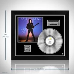 RARE-T Limited Edition Frames Joe Satriani - Flying In A Blue Dream Platinum LP Limited Signature Edition Studio Licensed Custom Frame