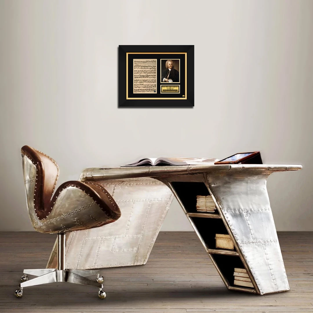 RARE-T Johann Sebastian Bach Limited Signature Edition Studio Licensed Fugue Custom Frame Limited Edition Frames 2 RARE-T Johann Sebastian Bach Limited Signature Edition Studio Licensed Fugue Custom Frame Limited Edition Frames