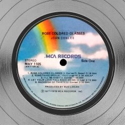 RARE-T John Conlee - Rose Colored Glasses Platinum LP Limited Signature Edition Studio Licensed Custom Frame 14 RARE-T John Conlee - Rose Colored Glasses Platinum LP Limited Signature Edition Studio Licensed Custom Frame