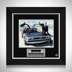 RARE-T Limited Edition Frames John DeLorean Memorial Photo Limited Signature Edition Licensed Custom Frame