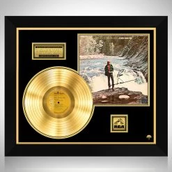 RARE-T John Denver Rocky Mountain High Gold LP Limited Signature Edition Studio Licensed Custom Frame Limited Edition Frames