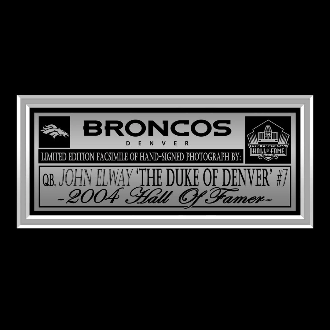 RARE-T John Elway Denver Broncos Photo Limited Signature Edition Studio Licensed Custom Frame Sports Memorabilia 5 RARE-T John Elway Denver Broncos Photo Limited Signature Edition Studio Licensed Custom Frame Sports Memorabilia