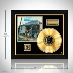 RARE-T John Lee Hooker - House Of Blues Gold LP Limited Signature Edition Studio Licensed Custom Frame 12 RARE-T John Lee Hooker - House Of Blues Gold LP Limited Signature Edition Studio Licensed Custom Frame