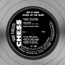 RARE-T John Lee Hooker - House Of Blues Platinum LP Limited Signature Edition Studio Licensed Custom Frame Limited Edition Frames