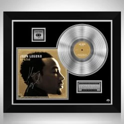 RARE-T John Legend - Get Lifted Platinum LP Limited Signature Edition Studio Licensed Custom Frame Limited Edition Frames