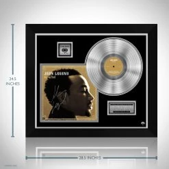 RARE-T John Legend - Get Lifted Platinum LP Limited Signature Edition Studio Licensed Custom Frame Limited Edition Frames