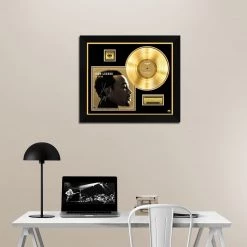 RARE-T John Legend - Get Lifted Gold LP Limited Signature Edition Studio Licensed Custom Frame