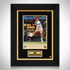 RARE-T John McEnroe Photo Limited Signature Edition Studio Licensed Custom Frame Sports Memorabilia