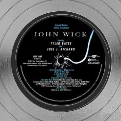 RARE-T Limited Edition Frames John Wick - Original Motion Picture Soundtrack Platinum LP Limited Signature Edition Studio Licensed Custom Frame
