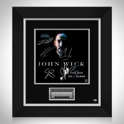 RARE-T Limited Edition Frames John Wick - Original Motion Picture Soundtrack LP Cover Limited Signature Edition Studio Licensed Custom Frame