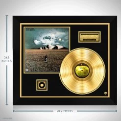 RARE-T Limited Edition Frames John Lennon Mind Games Limited Signature Edition Studio Licensed Gold LP Custom Frame