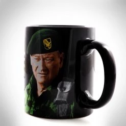 Jonathan John Wayne “DUKE” 1968 Movie The Green Berets (2011) 12 Oz Ceramic Coffee Mug Barware & Signs