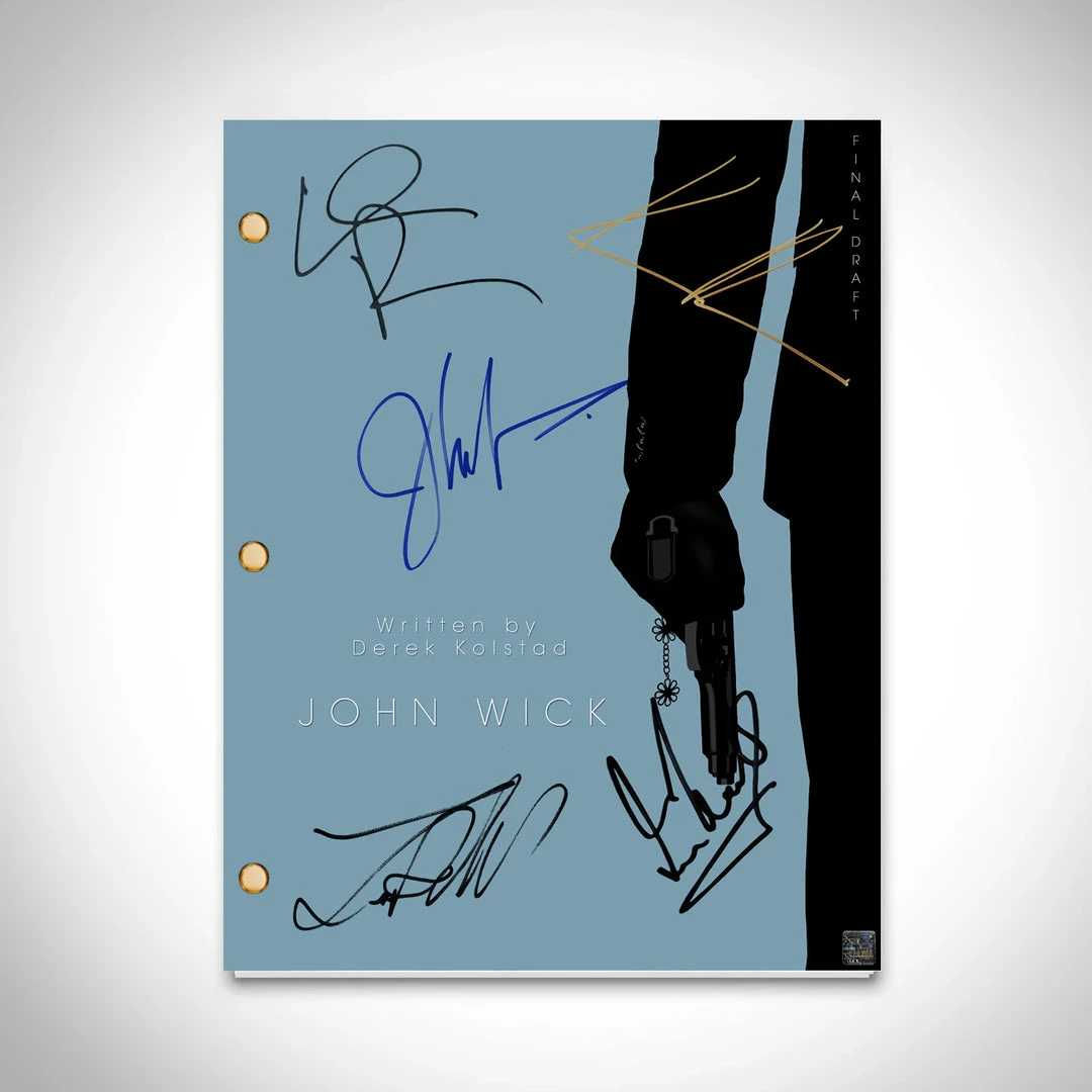 RARE-T John Wick Script Limited Signature Edition Studio Licensed Custom Frame Limited Edition Frames 2 RARE-T John Wick Script Limited Signature Edition Studio Licensed Custom Frame Limited Edition Frames