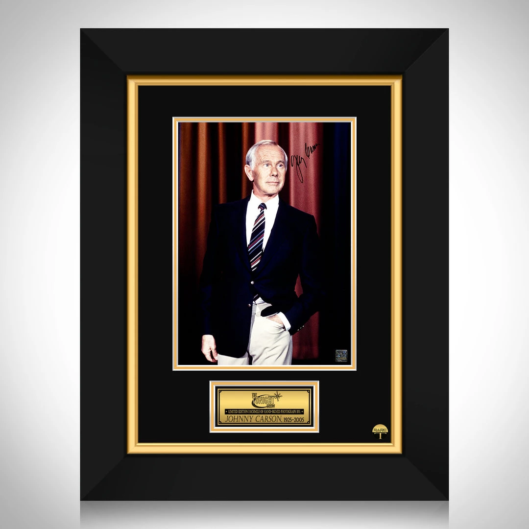 RARE-T Limited Edition Frames The Tonight Show With Johnny Carson Photo Limited Signature Edition Studio Licensed Custom Frame 1 RARE-T Limited Edition Frames The Tonight Show With Johnny Carson Photo Limited Signature Edition Studio Licensed Custom Frame