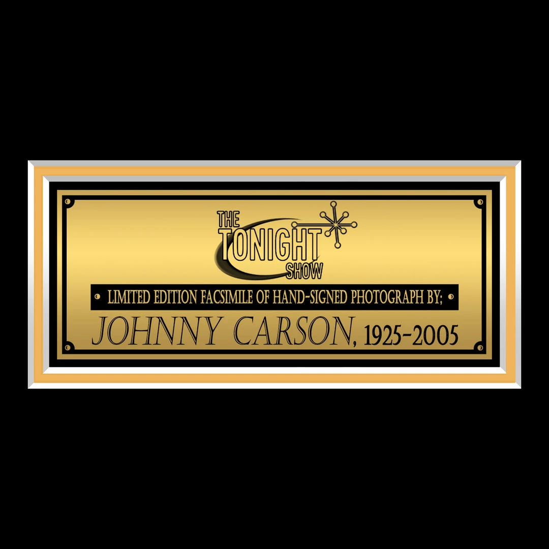 RARE-T Limited Edition Frames The Tonight Show With Johnny Carson Photo Limited Signature Edition Studio Licensed Custom Frame 5 RARE-T Limited Edition Frames The Tonight Show With Johnny Carson Photo Limited Signature Edition Studio Licensed Custom Frame