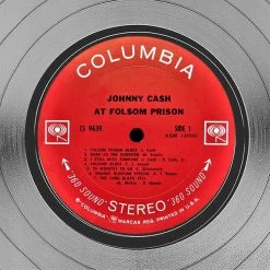 RARE-T Johnny Cash At Folsom Prison Platinum LP Limited Signature Edition Studio Licensed Custom Frame Limited Edition Frames 12 RARE-T Johnny Cash At Folsom Prison Platinum LP Limited Signature Edition Studio Licensed Custom Frame Limited Edition Frames