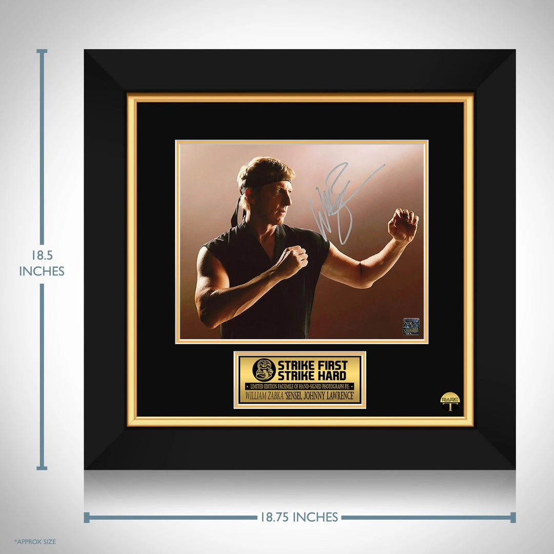 RARE-T Limited Edition Frames Cobra Kai - Johnny Photo Limited Signature Edition Studio Licensed Custom Frame 3 RARE-T Limited Edition Frames Cobra Kai - Johnny Photo Limited Signature Edition Studio Licensed Custom Frame