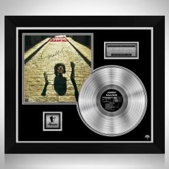 RARE-T Johnny Hallyday - Flagrant Délit Platinum LP Limited Signature Edition Studio Licensed Custom Frame