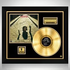 RARE-T Johnny Hallyday - Flagrant Délit Gold LP Limited Signature Edition Studio Licensed Custom Frame