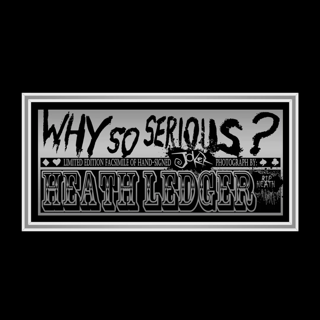 Rare-T Batman Dark Knight Limited Signature Edition Joker Photo & Clown Mask Shadow Box Custom Frame 4 Rare-T Batman Dark Knight Limited Signature Edition Joker Photo & Clown Mask Shadow Box Custom Frame