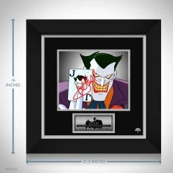 RARE-T Batman The Animated Series Joker Photo Limited Signature Edition Studio Licensed Custom Frame Limited Edition Frames