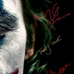 RARE-T Joker- Limited Signature Edition Studio Licensed Movie Theatrical Release Mini Poster Custom Frame Limited Edition Frames
