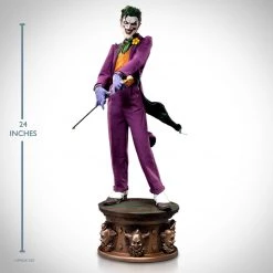 RARE-T The Joker- Holding Swords Sideshow Collectibles Limited Edition Premium Format 1/4 Scale Statue