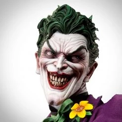 RARE-T The Joker- Holding Swords Sideshow Collectibles Limited Edition Premium Format 1/4 Scale Statue
