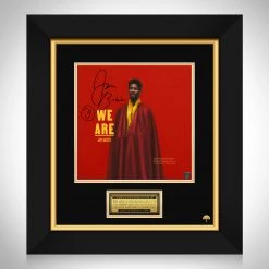 RARE-T Limited Edition Frames Jon Batiste - We Are Platinum LP Limited Signature Edition Studio Licensed Custom Frame