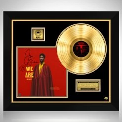 RARE-T Jon Batiste - We Are Gold LP Limited Signature Edition Studio Licensed Custom Frame