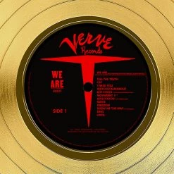 RARE-T Jon Batiste - We Are Gold LP Limited Signature Edition Studio Licensed Custom Frame