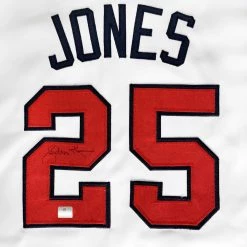 APW Andruw Jones- Hand-Signed Atlanta Braves Jersey By Andruw Jones