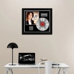 RARE-T Josh Groban - Noel Platinum LP Limited Signature Edition Studio Licensed Custom Frame Limited Edition Frames