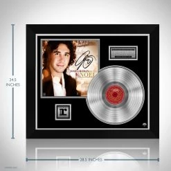 RARE-T Josh Groban - Noel Platinum LP Limited Signature Edition Studio Licensed Custom Frame Limited Edition Frames