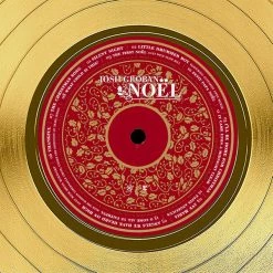 RARE-T Josh Groban - Noel Gold LP Limited Signature Edition Studio Licensed Custom Frame Limited Edition Frames