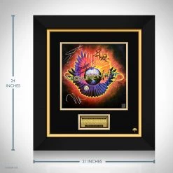 RARE-T Journey Infinity LP Cover Limited Signature Edition Studio Licensed Custom Frame Limited Edition Frames