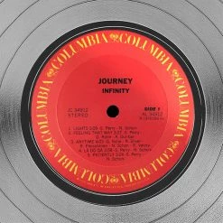 RARE-T Journey - Infinity Platinum LP Limited Signature Edition Studio Licensed Custom Frame Limited Edition Frames