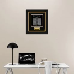 RARE-T Joy Division - Unknown Pleasures LP Cover Limited Signature Edition Studio Licensed Custom Frame 9 RARE-T Joy Division - Unknown Pleasures LP Cover Limited Signature Edition Studio Licensed Custom Frame