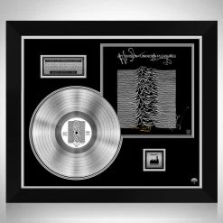 Rare-T Joy Division - Unknown Pleasures Platinum LP Limited Signature Edition Studio Licensed Custom Frame Limited Edition Frames