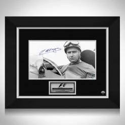 RARE-T Juan Manuel Fangio Photo Limited Signature Edition Studio Licensed Custom Frame NEW